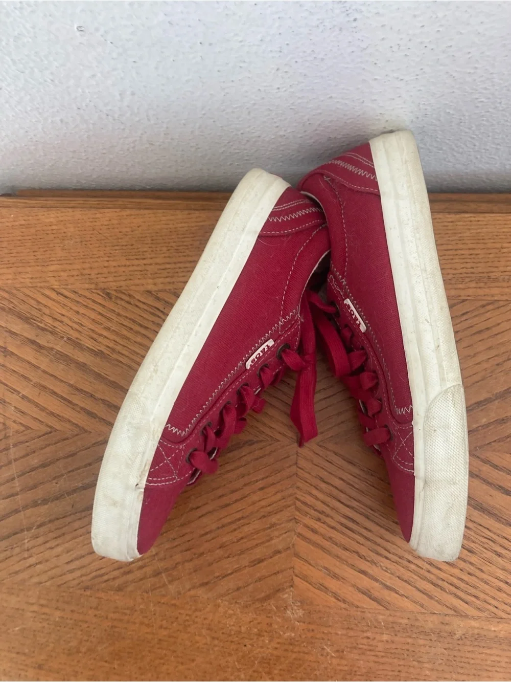 TAOS “Plim Soul” Oxblood Sneakers (9W)